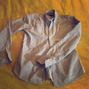 EUC button down polo shirt